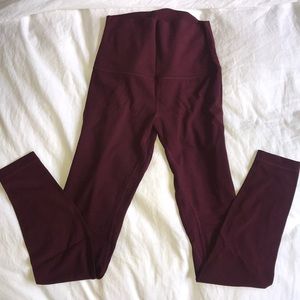 Lululemon Align Pant 28” Burgundy